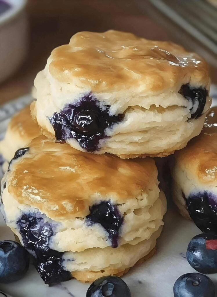 Fluffy Blueberry Cottage Cheese Pancake Bites