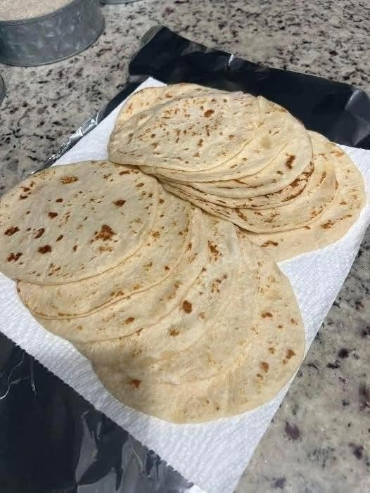 Homemade Sourdough Tortillas