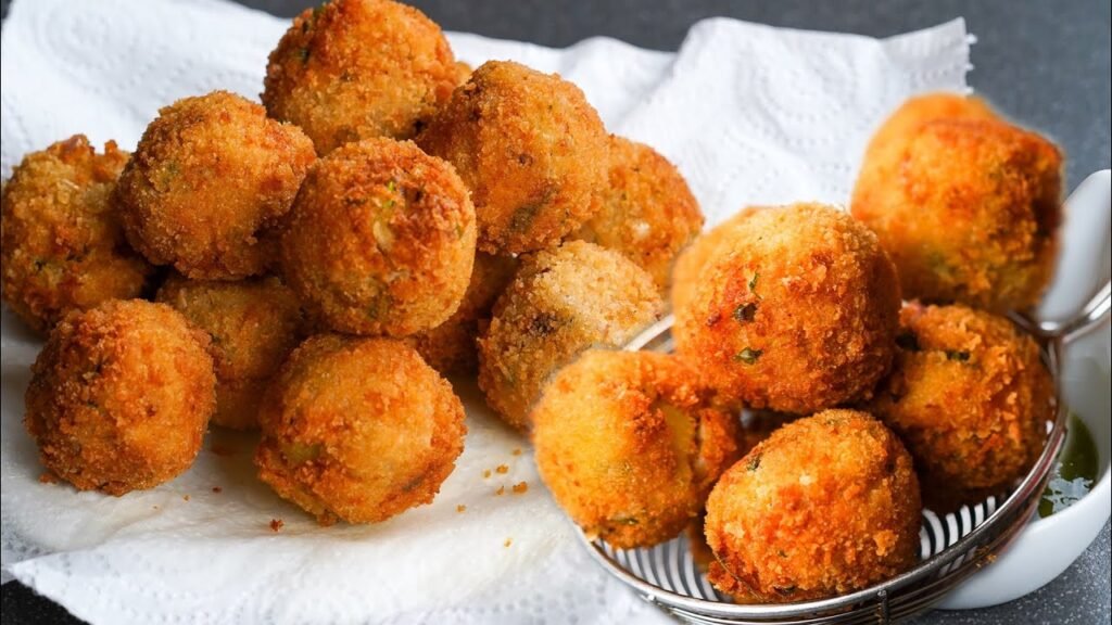 Potato Chicken Cheese Balls Thermomix Recipe
