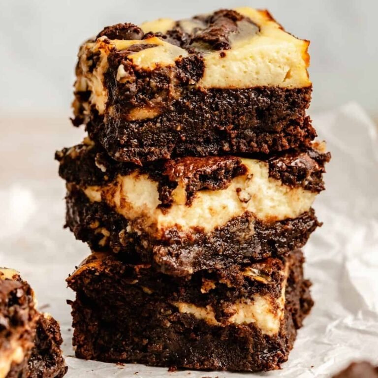 Sourdough Cheesecake Brownies